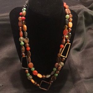 Chico's beautiful beaded necklace
